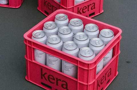 Kera - Boisson énergisante - Guarana, Hibiscus, fruits rouges